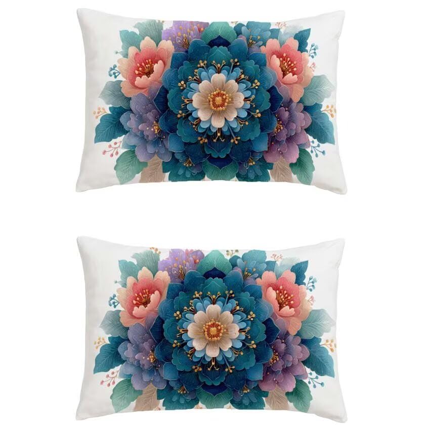 Housse coussin exterieur bohême pour terrasse et décoration de jardin