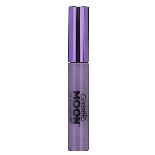 Miniatura 1 de Delineador de ojos metálico  Cosmic Moon  Morado  Delineador de ojos de maquillaje, sombra de ojos Pearl Shimmer
