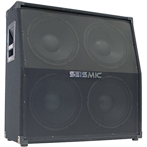 Seismic Audio - 412 Slant GUITAR SPEAKER CABINET - 4x12 400 Watts PA/DJ PRO AUDIO