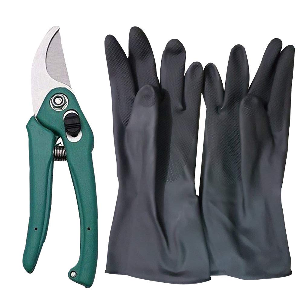JetFire Gardening Pruner & Multipurpose Gloves (1 Pair) Garden Tool Kit (2 Tools)-image-31