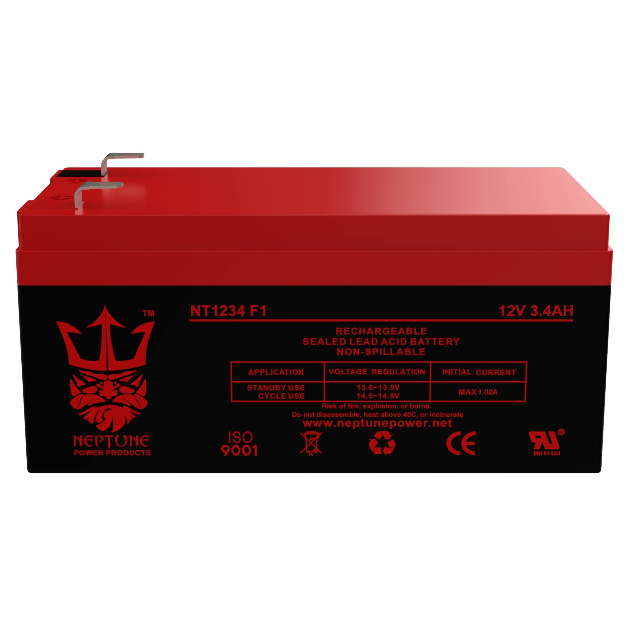 Ezip Scooter eZip 750 12 Volt 12 AmpH Replacement Scooter Batteries - Set of 2