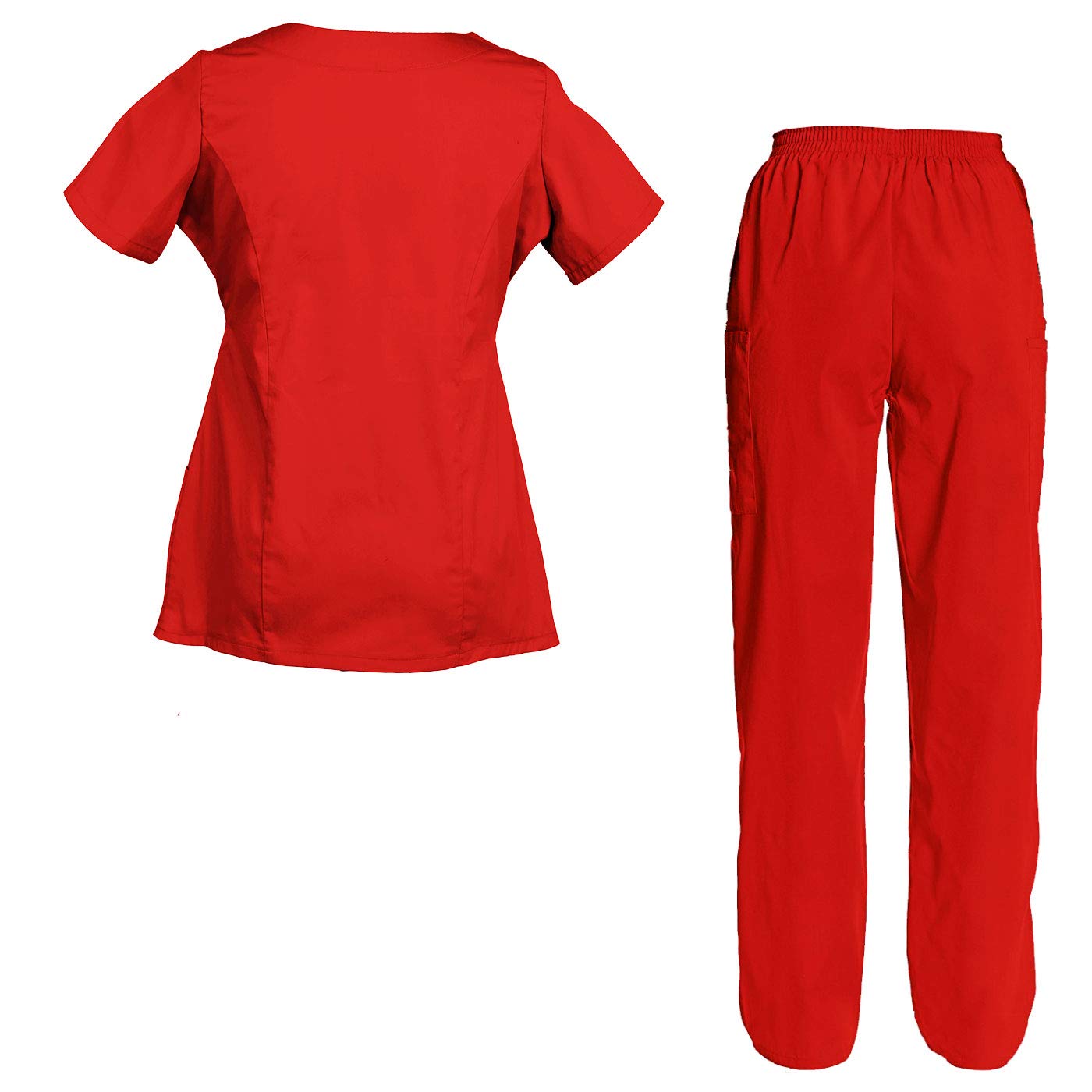 TAILOR'S Women's Scrubs Set Scrub Top and Pants Scrubs Set