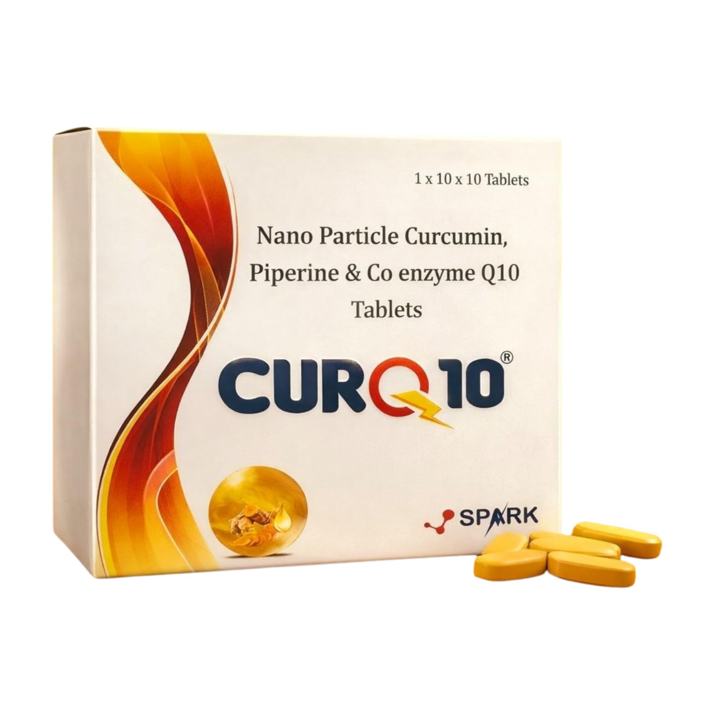 Nano Particle Curcumin, Piperine & Co Enzyme Q10 Tablet-image-40