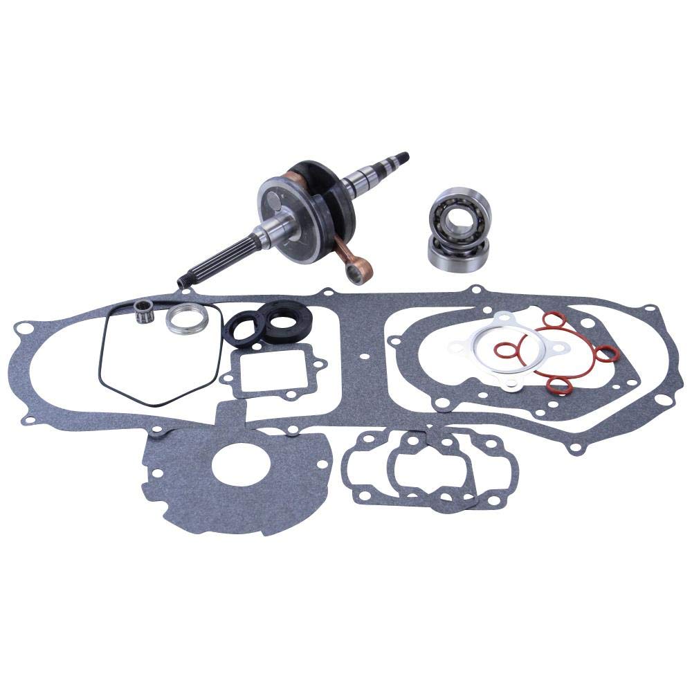 Aerox Kurbelwelle Lager Dichtsatz kompatibel mit CS 50 Jog MBK YQ50 Nitro CS50 Mach G