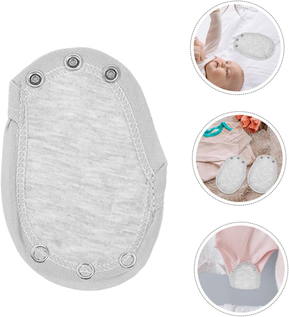 UTHCLO Bodysuit Snap Extenders for Jumpsuits Soft Crotch Extension for Comfort Double Design for - Image 4