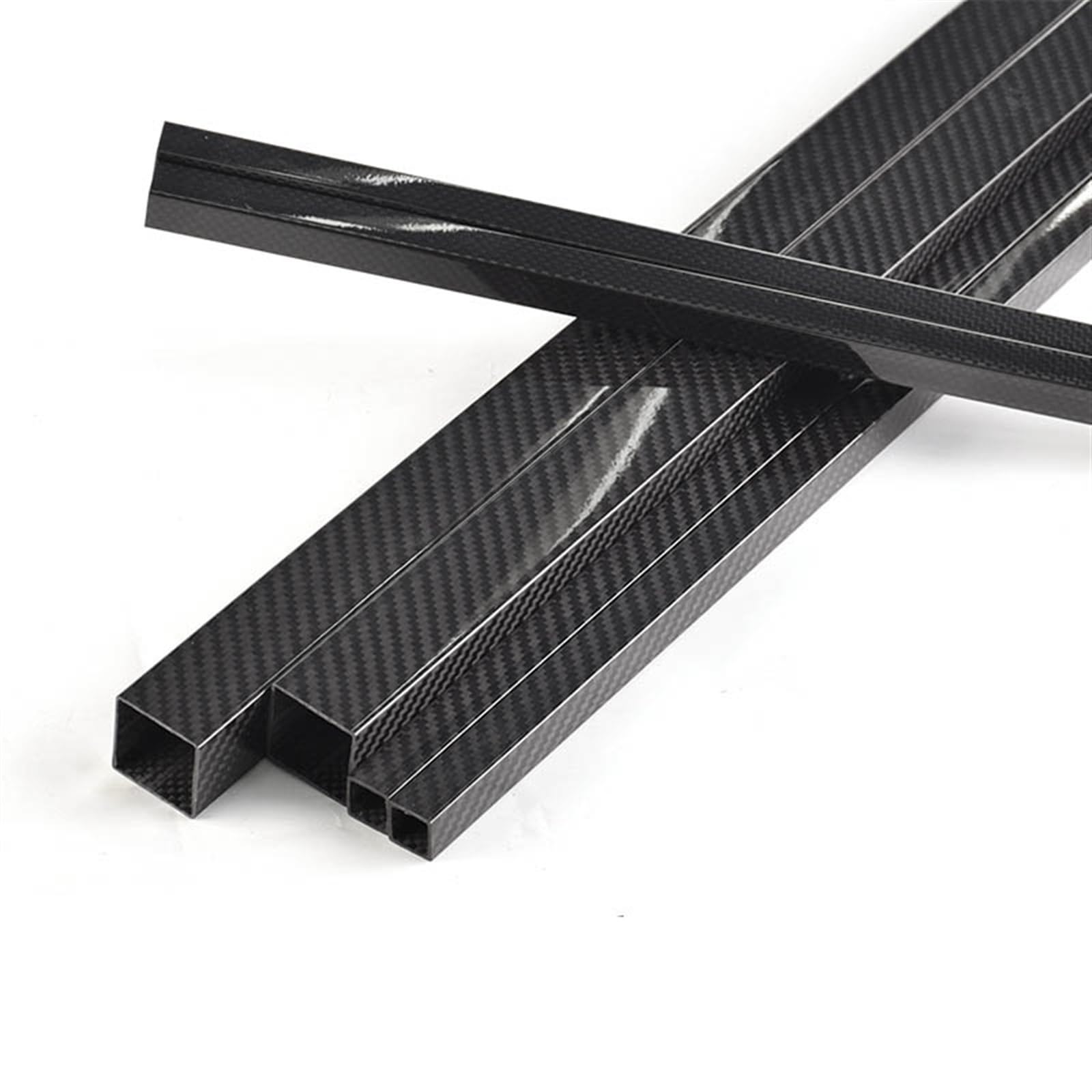 1 Pcs Long 1000mm Painted 3K Carbon Fiber Square Tube Plain Twill Bright Surface OD 8 10 12 14 15 16 17 18MM Grade A Carbon Tube 3K Carbon Fiber Square(10x10x8mm Twill)