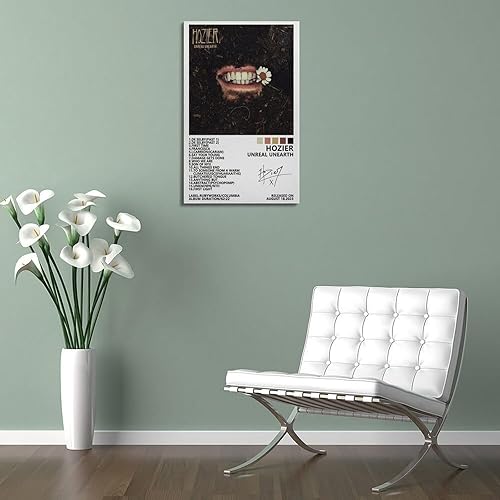 Miniatura 5 de Hozier Poster Unreal Unearth Album Cover Poster Wall Art Decor Canvas Poster for Room Decor Aesthetic Sports Landscape Office Room Decor Gift