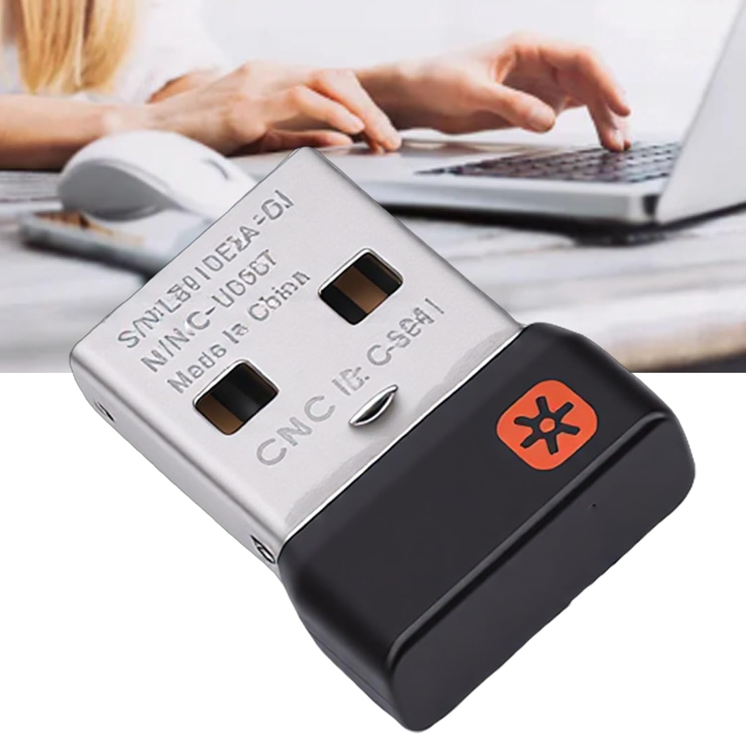 USB Dongle Receiver, 2.4 GHz Wireless USB Receiver for MK235 MK245 MK270 MK275 MK295 MK315 MK345 Keyboard Mouse, Plug and Play