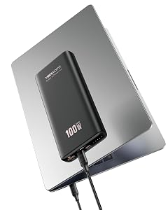 VEEKTOMX 100W Laptop Power Bank 20000mAh Fast Charging Portable Laptop Charger USB C PD 3 0 Battery Pack