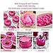 Fraunitsh Dragon Fruit Powder 3.52oz | Freeze Dried Pink Pitaya Powder | No Sugar & No Additives | Pure Red Pitaya Dragon Fruit Powder Food Coloring for Smoothie, Baking, Drinks & Vibrant Recipes