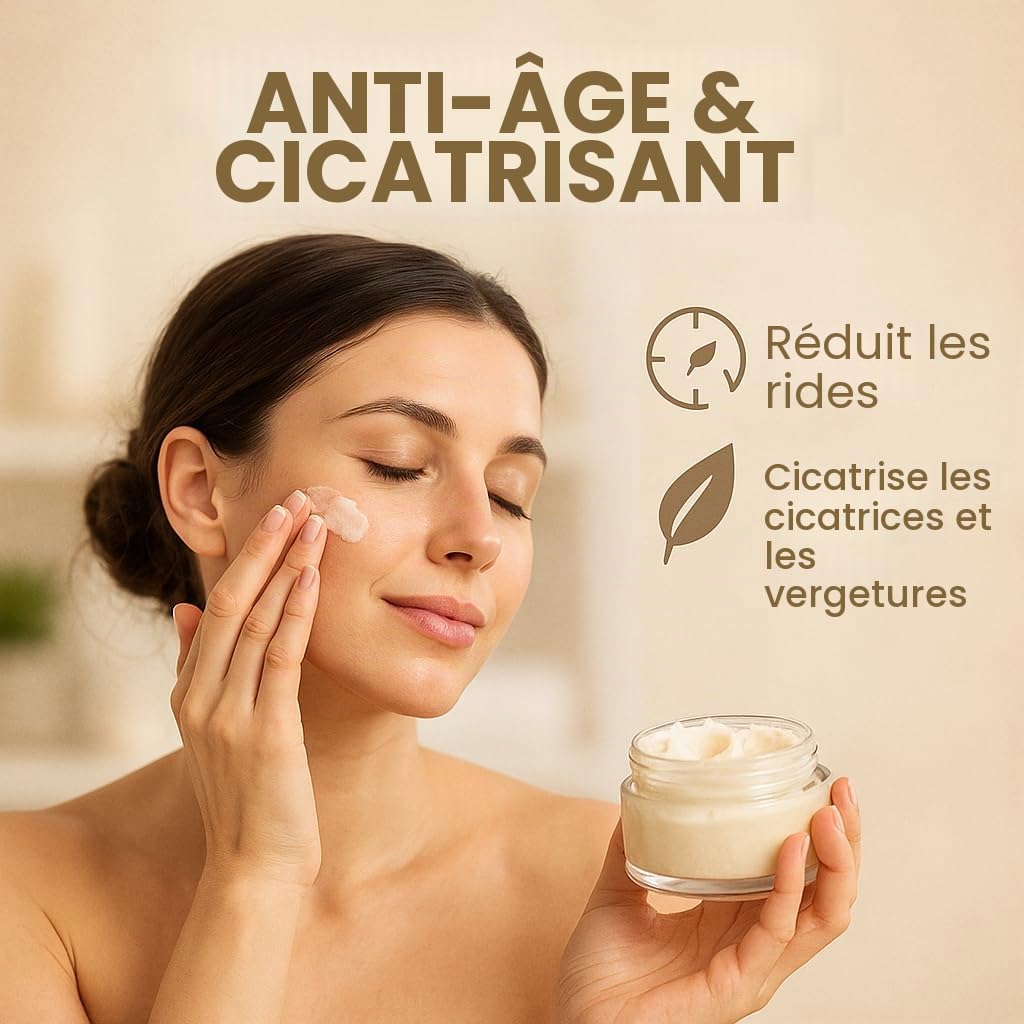 GiDeli Beurre de karité 100 % pur et non raffiné - Beurre de karité naturel pour la peau, les cheveux et les cosmétiques DIY - 5 kg