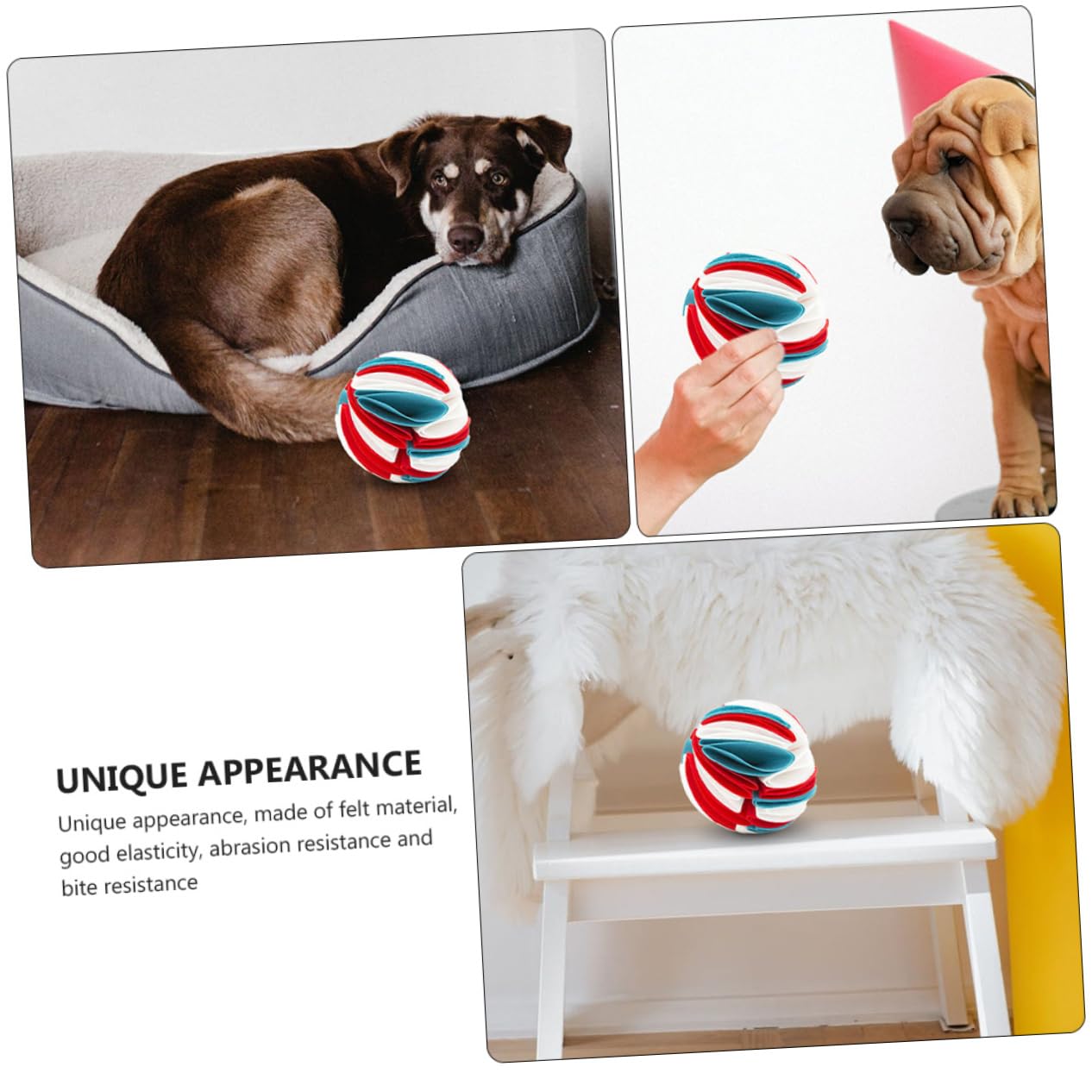 Sosoport 2piezas Juguete Masticable para Perros Fugas De Comida Bola De Olores para Mascotas Juguete Interactivo para Masticar y Jugar Estimula La Coordinación y Previene El Aburrimiento