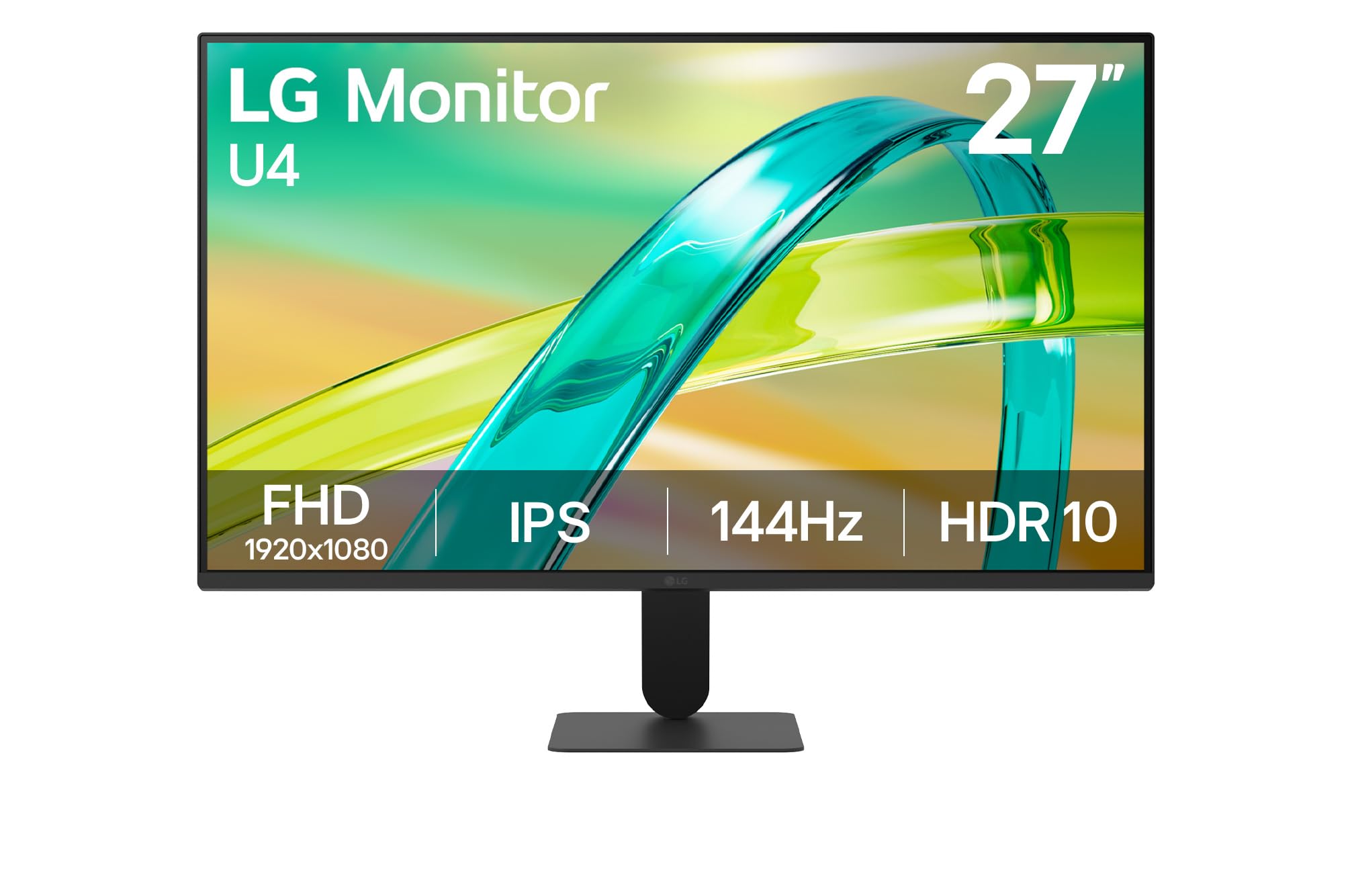 LG Moniteur 27U411B-B.AEU | Série U4 (2026) | 27 Pouces | Dalle IPS 16:9 | FHD 1920 x 1080 | 144Hz | 5ms (GtG) | HDR 10 | sRGB 99%