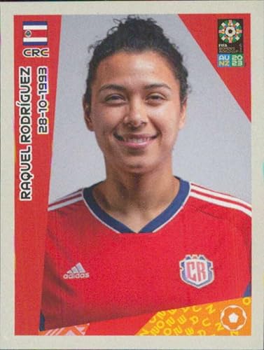 2023 Panini FIFA Women's World Cup Stickers #166 Raquel Rodriguez Costa Rica Mini Sticker Soccer Futbol Trading Card