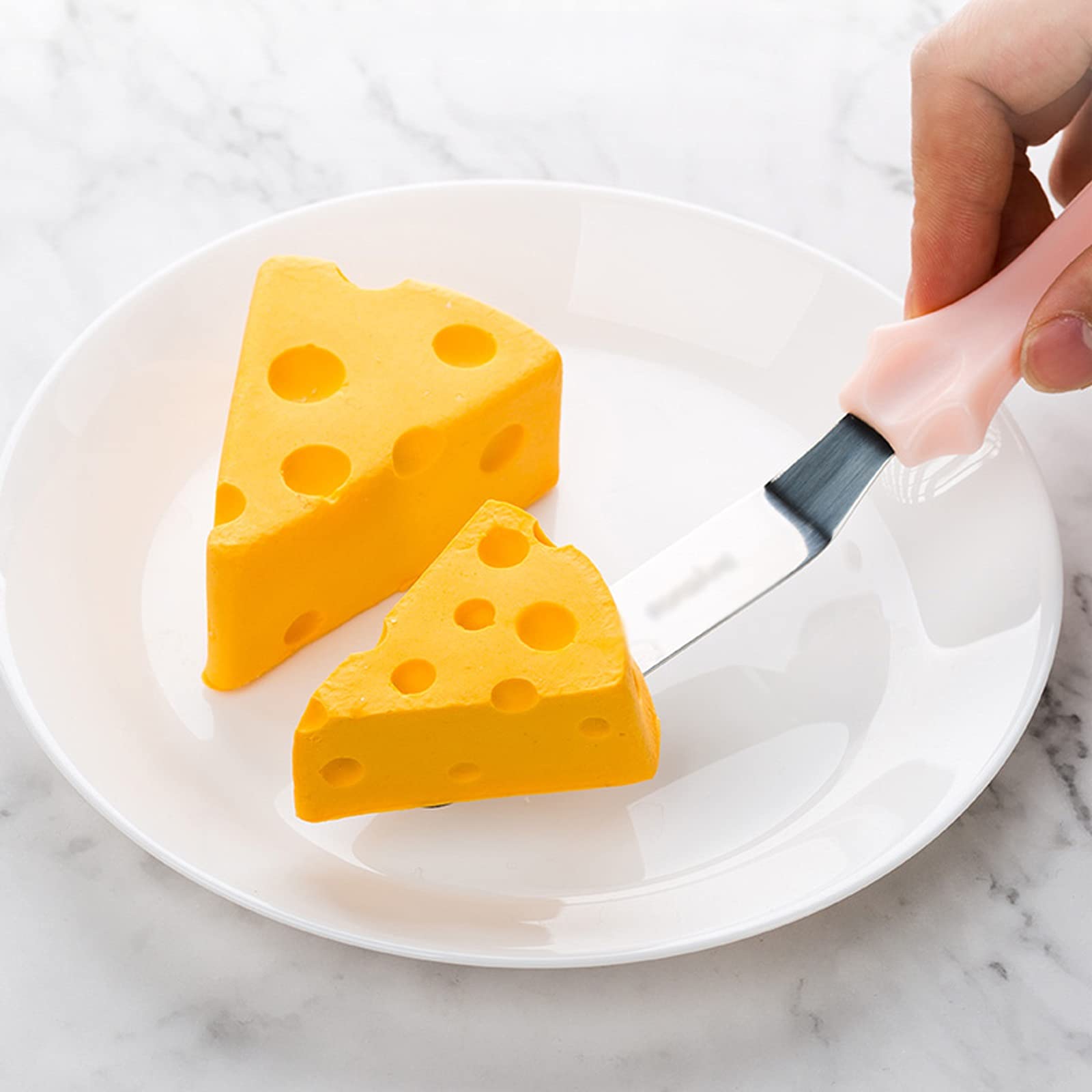 caihuashopping Teigschaber 3-teilige Kuchen Spatel Set Edelstahl Backen Spatel mit Kunststoffgriff Creme Spatel Mehrzweck Backwerkzeug Spatel Spatel