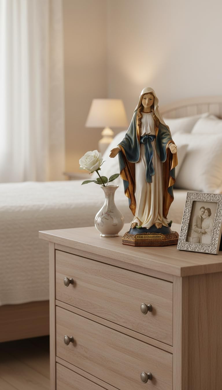 Statua Maria Madonna Immacolata cm.23 in resina by Paben Articoli Religiosi