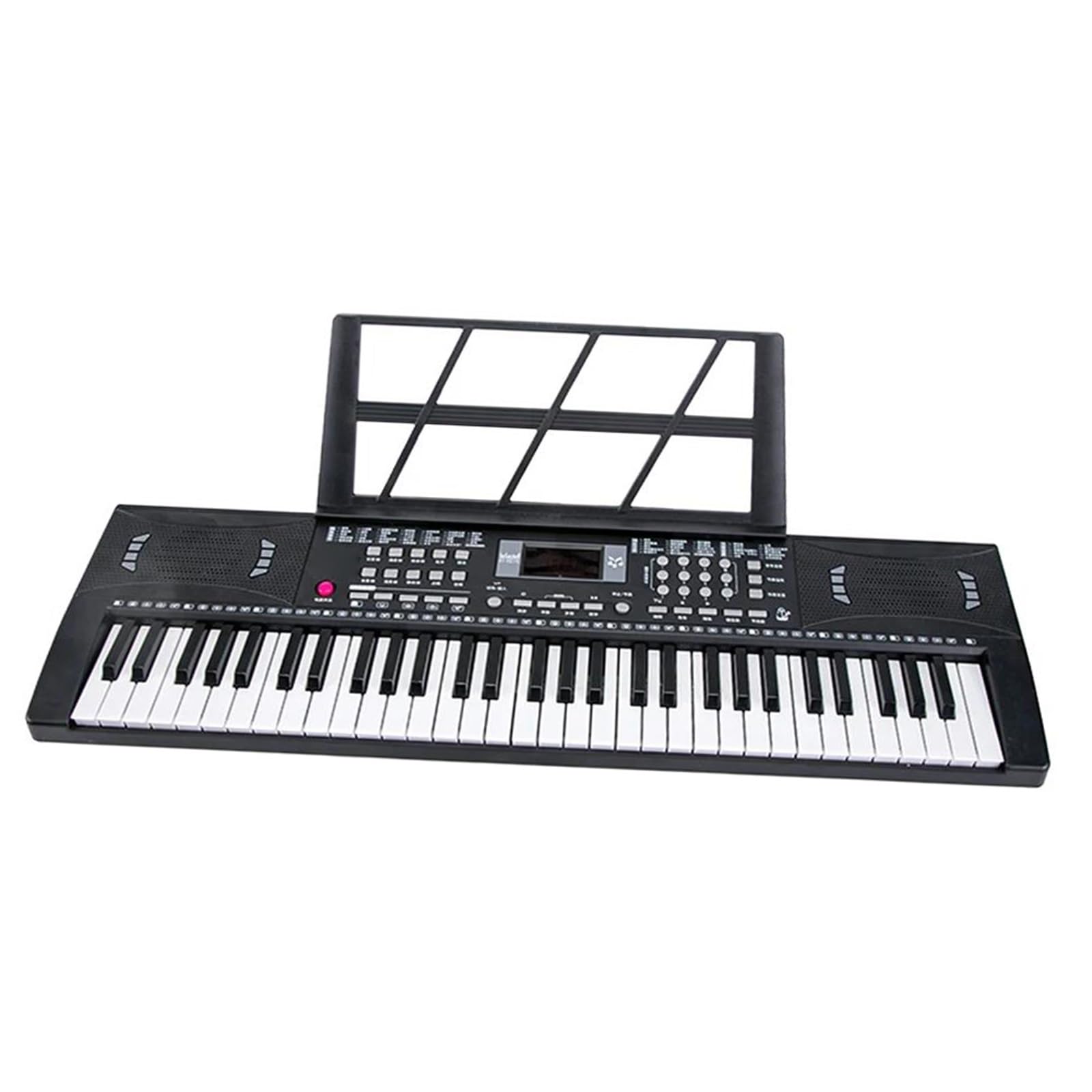 Tastiera Elettronica Professionale Tastiera Elettronica A 61 Tasti Mini Tastiera Musicale Portatile Per Principianti(Bk)