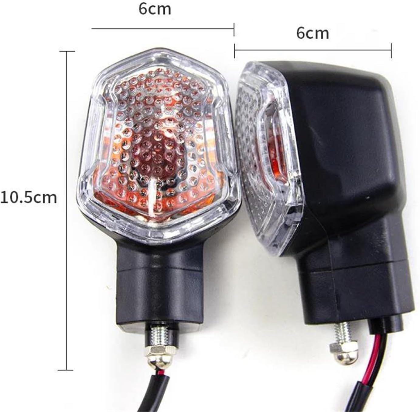 インジケーターランプ に適合するホンダMSX 125 2015 M3 DAX Zoomer-x用 バイク用方向指示灯 方向指示器 フ