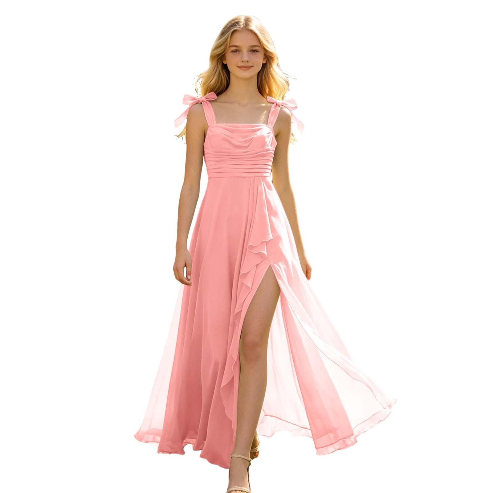 Vestido de fiesta para niña de corte bohemio para evitar el calor 7