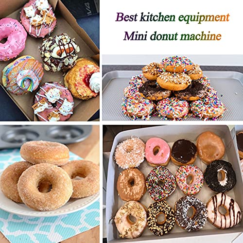 HXXXIN Elektrischer Single Head Donut Maker Waffeleisen Waffeleisen Muffin Maker Kommerzielle Gitterkuchen Maker Crpe… – Bild 3