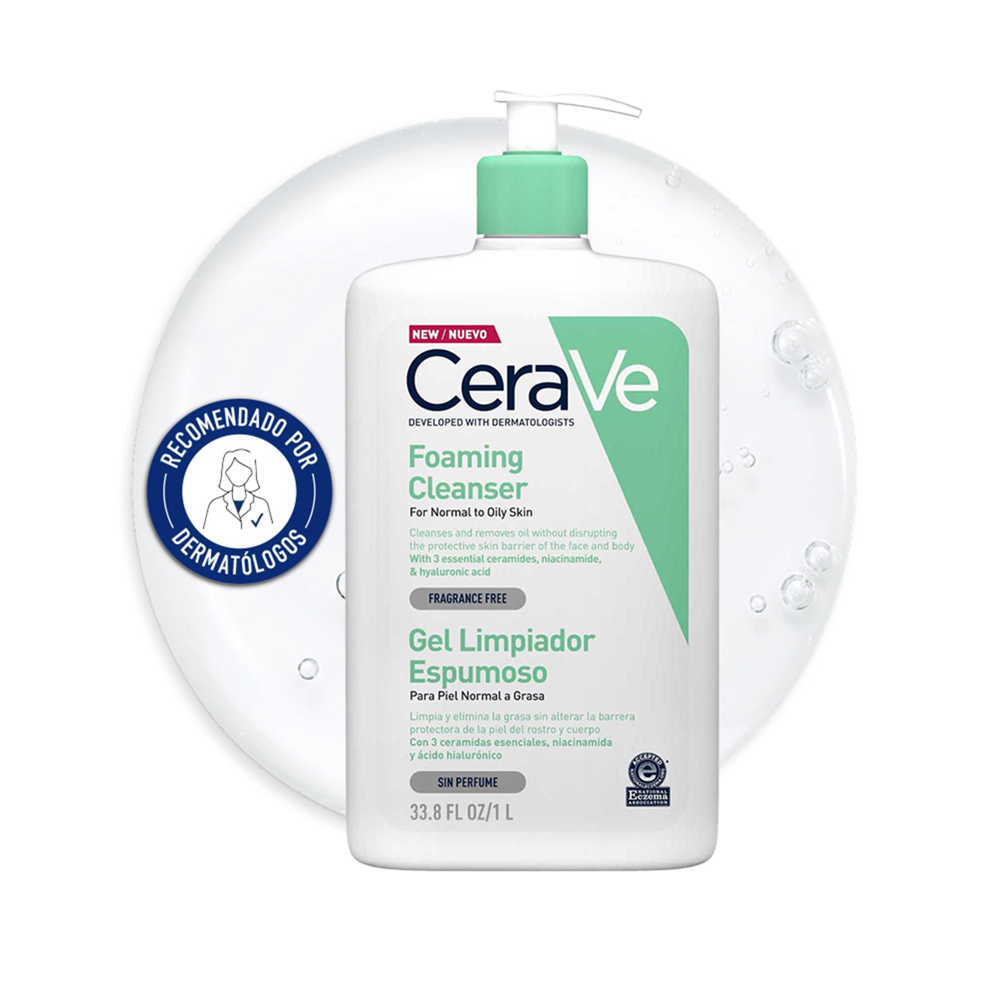 CeraVe Gel Limpiador Espumoso