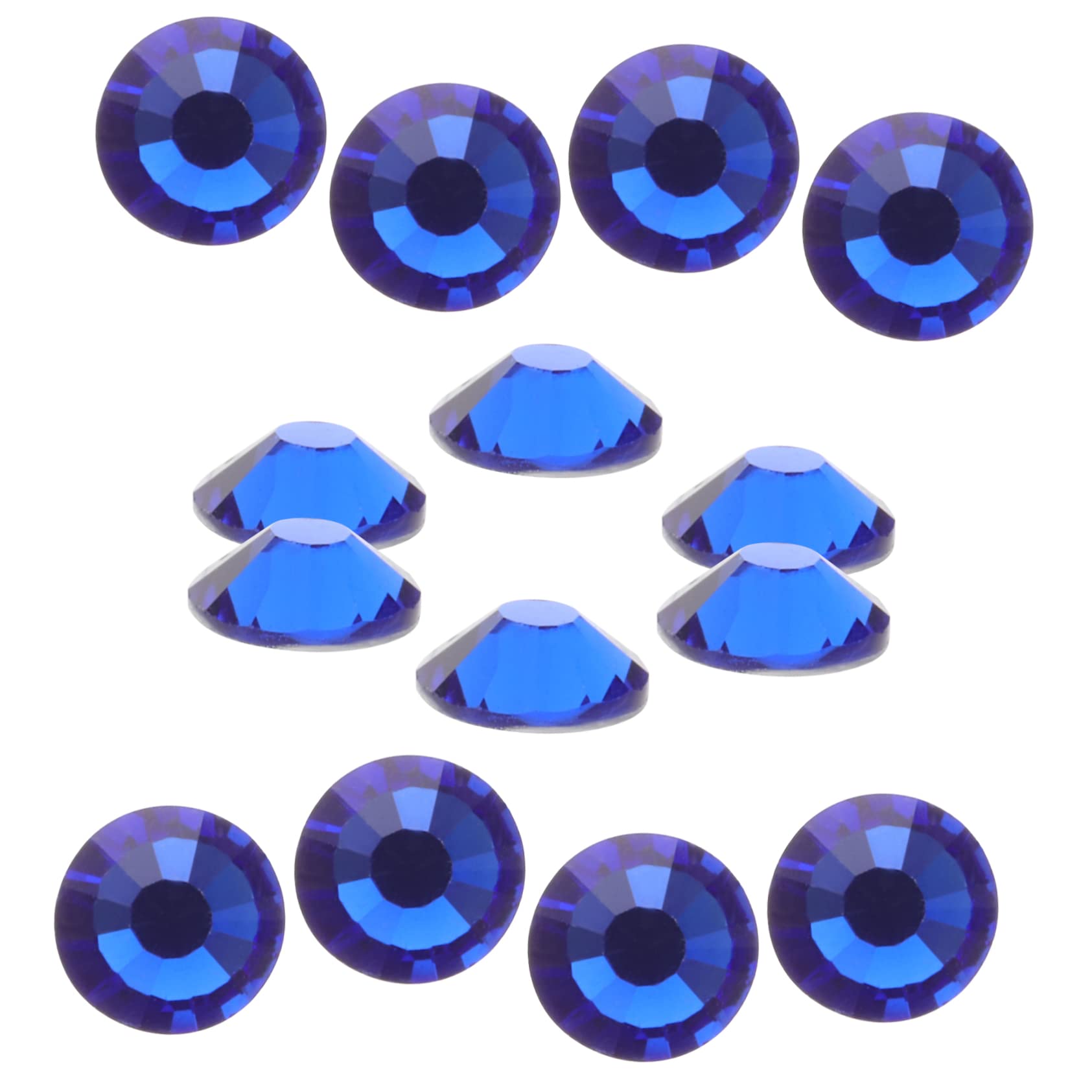 Healeved 4320 Piezas Pedrería de uñas pedrería de cristal accesorios de maquillaje decoración uñas decoraciones uñas Accesorios para celular ornamento accesorios de manicura
