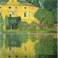 Amazon.co.jp: 17 の有名な絵画 - アッター湖 IV グスタフ クリムトの