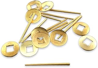 Clock Repair Tapered Pin and Washer 3/16" Hole Set of 10