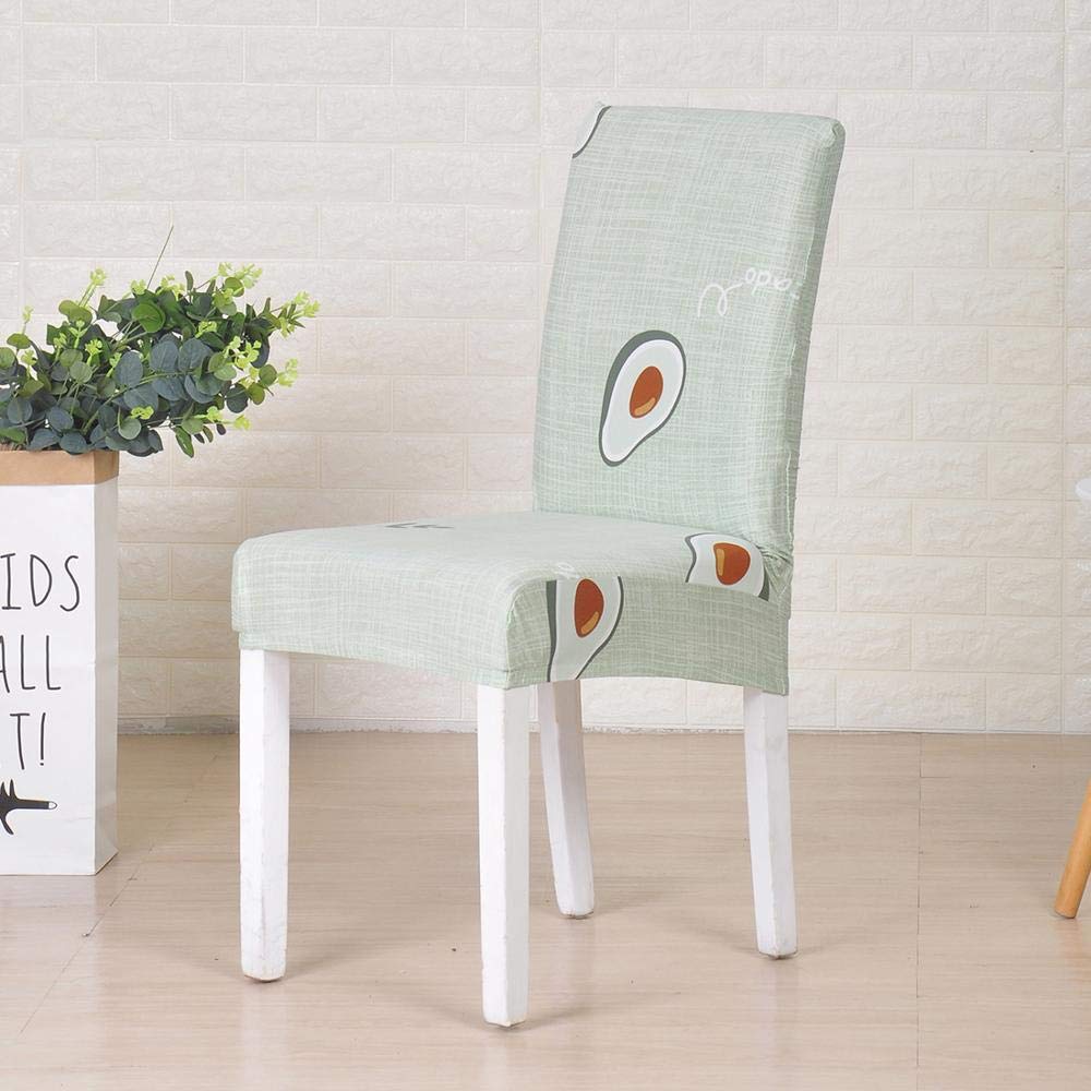 LZHLMCL Banquete Funda De Silla Celebración Fundas De Asiento Sillas Elásticas Asiento Banquete Restaurante Fiesta Comedor Funda para Silla Fácil De Limpiar 4 Piezas