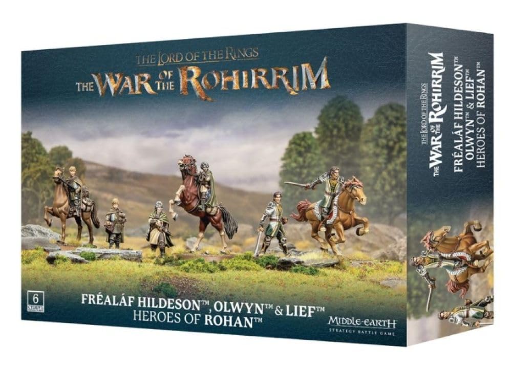 MIDDLE-EARTH SBG: FRÉALÁF HILDESON & OLWYN & LIEF GAMES WORKSHOP 10% Off rrp