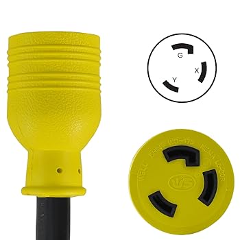 Amazon.com: Conntek PL1430L630 Generator Adapter 30-Amp 125