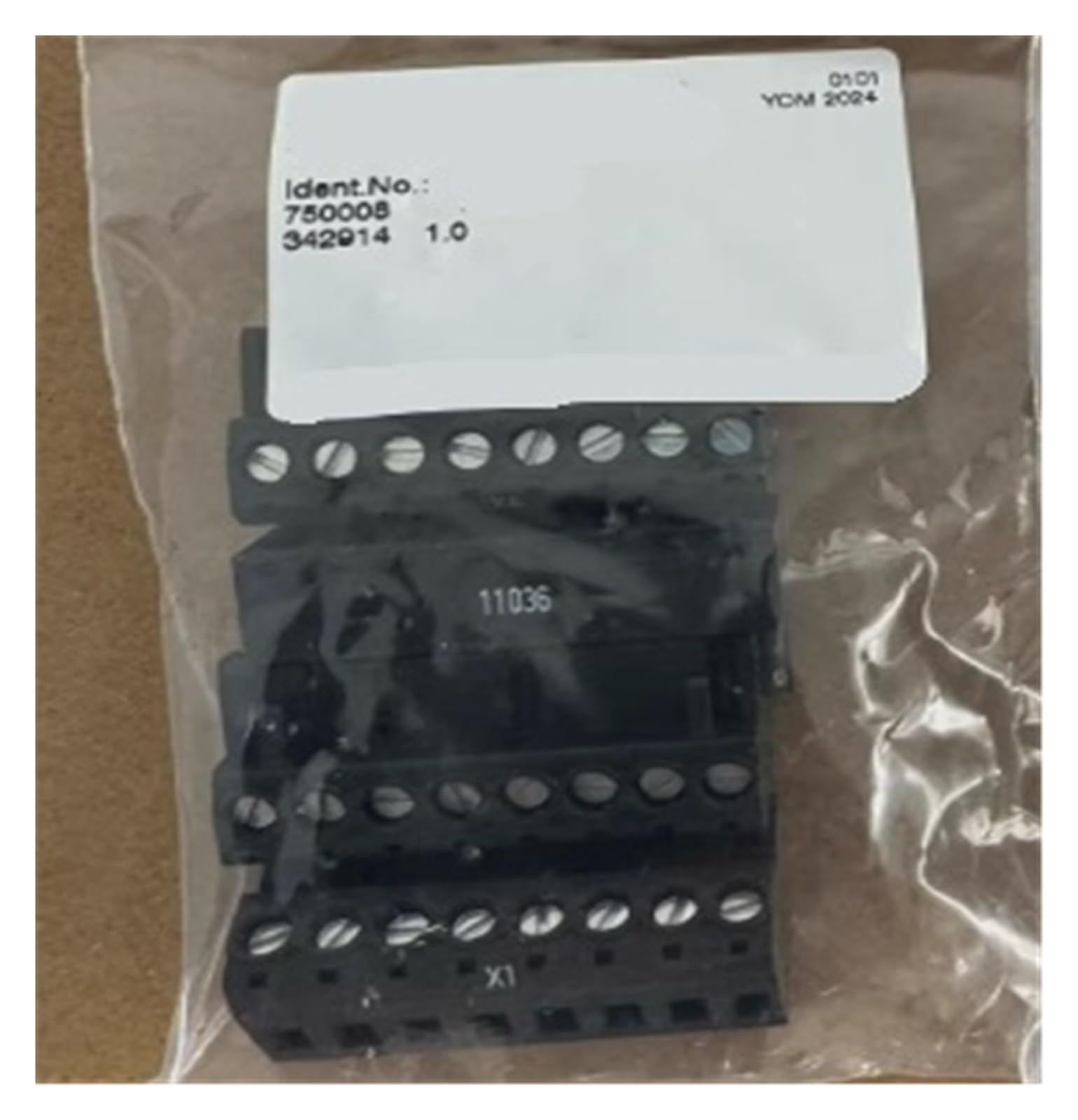 Bornier de relais 750008 embase isolante haute résistance thermique