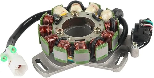 Miniatura 5 de TCT-MOTORPARTS Bobina del estator de la ignición del magneto del rotor del volante cabida para Yamaha Banshee 350 1995-2006