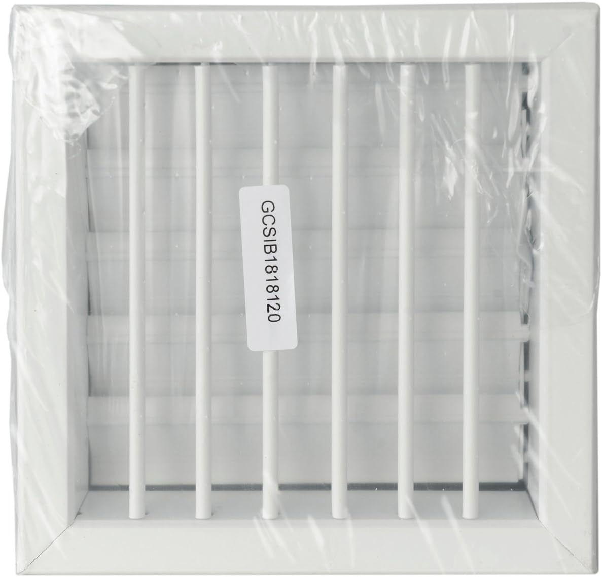 Super Cheap 🛒 The gcsib1818120-y Ventilation Grill Built-In For Fireplaces, Aluminium Varnished White, 180 x 180 mm
