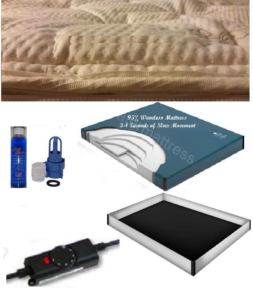 California King 99 Waveless Waterbed Mattress with Cotton