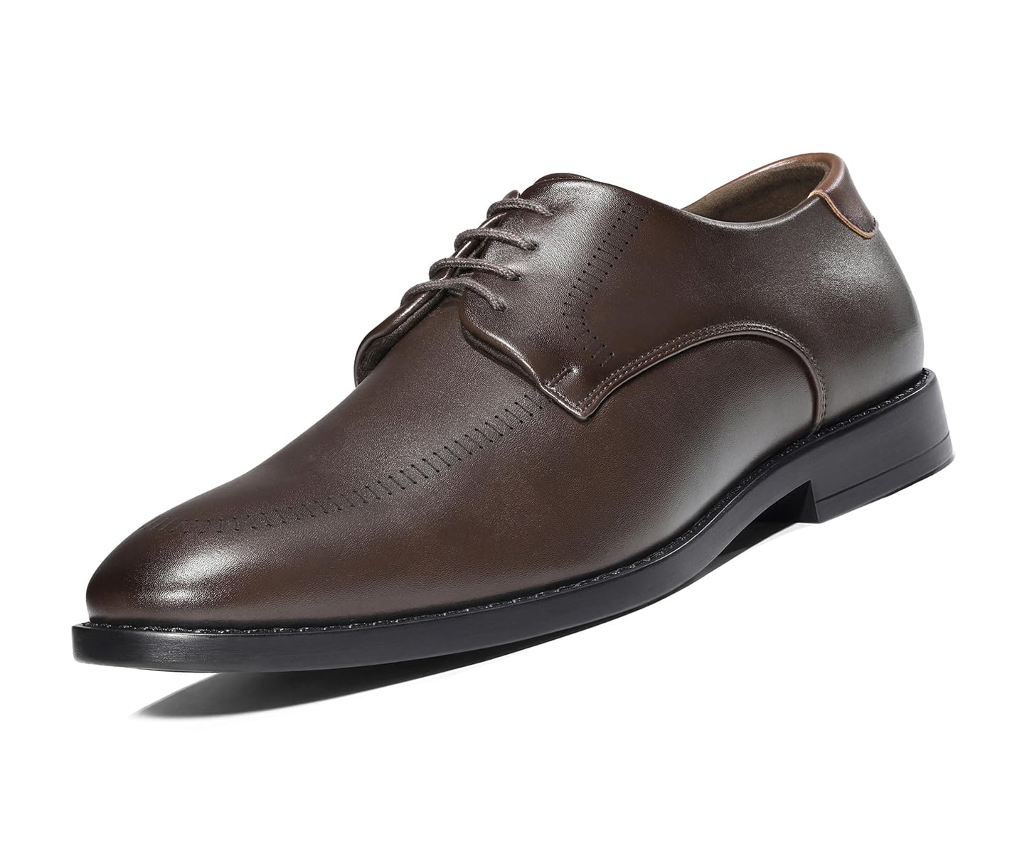 louis stitch Men’s Brunette Brown Formal Lace-Up Derby Shoes | Formal Lace-Up Shoes for Men | Business & Occasion Wear | LSVSWC-1-BB-picture-30