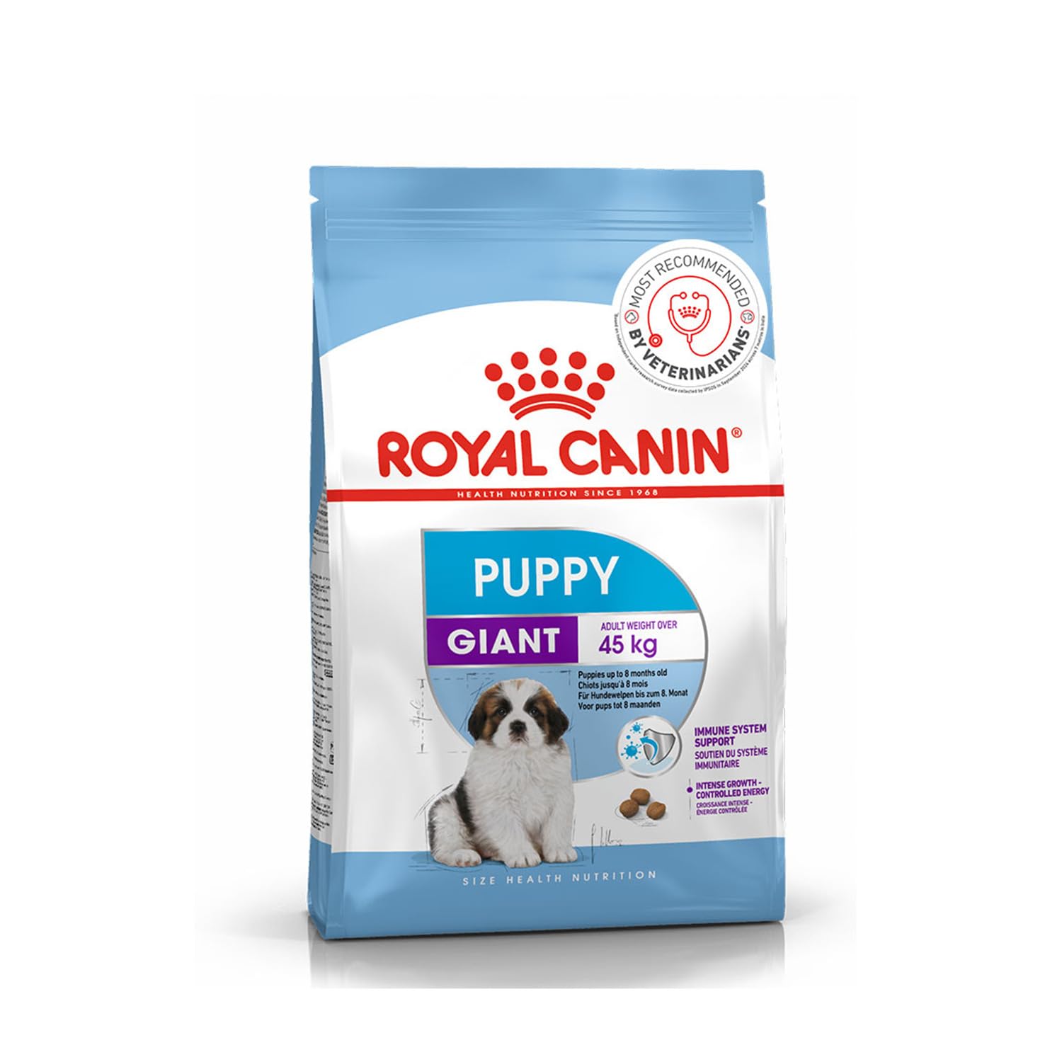 Giant Puppy Dog Food, Dry Food, Supports Immune System & Intense Growth Controlled Energy, 3.5 Kg