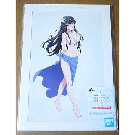 Amazon 一番くじ やはり俺の青春ラブコメはまちがっている 完 E賞 雪ノ下雪乃 フレーム付きイラストボード 俺ガイル 青春summer Memories せいしゅんらぶこめ アニメ 萌えグッズ 通販