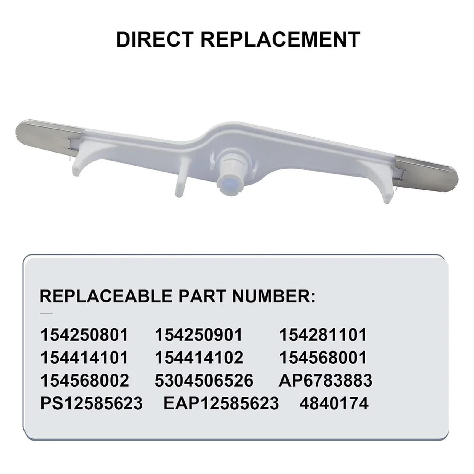 Brazo Rociador Inferior, Compatible Con 154568001, 5304517203