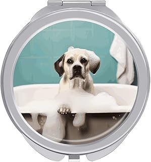 Bath and Dog Travel Makeup Mirror Portable Co...