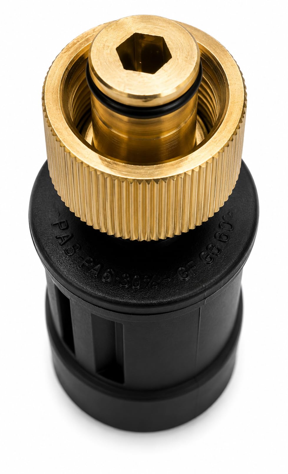 M&M Smartek Adapter für – kompatibel/geeignet zu Bajonett Kärcher IG auf Easy!Lock mit TR22 Gewinde