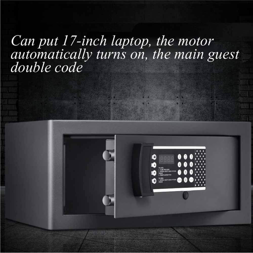 Cassaforte di Sicurezza, Cassette portavalori per Ufficio Cassetta di Sicurezza Cassaforte dell'hotel Casa Piccola cassaforte Password Elettronica Mini cassaforte antifurto in Acciaio Cassef