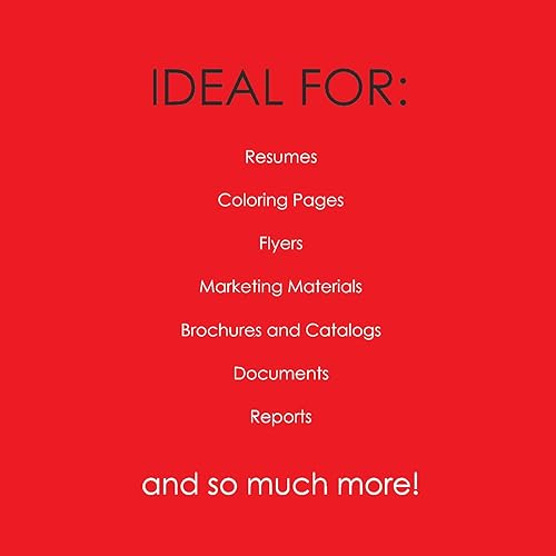 Miniatura 7 de Accent Opaque - Papel para impresora blanco, papel de copia y texto de 80 libras  Bond de 32 libras de 12 x 18 pulgadas, 1600 hojas (4 resmas),