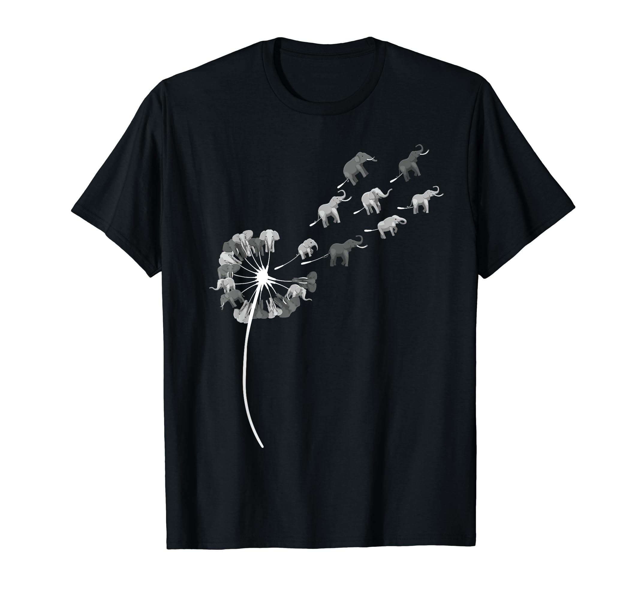 Elephant ShirtsDandelion Elephants Shirt for Elephant Lover | Elephant T-Shirt