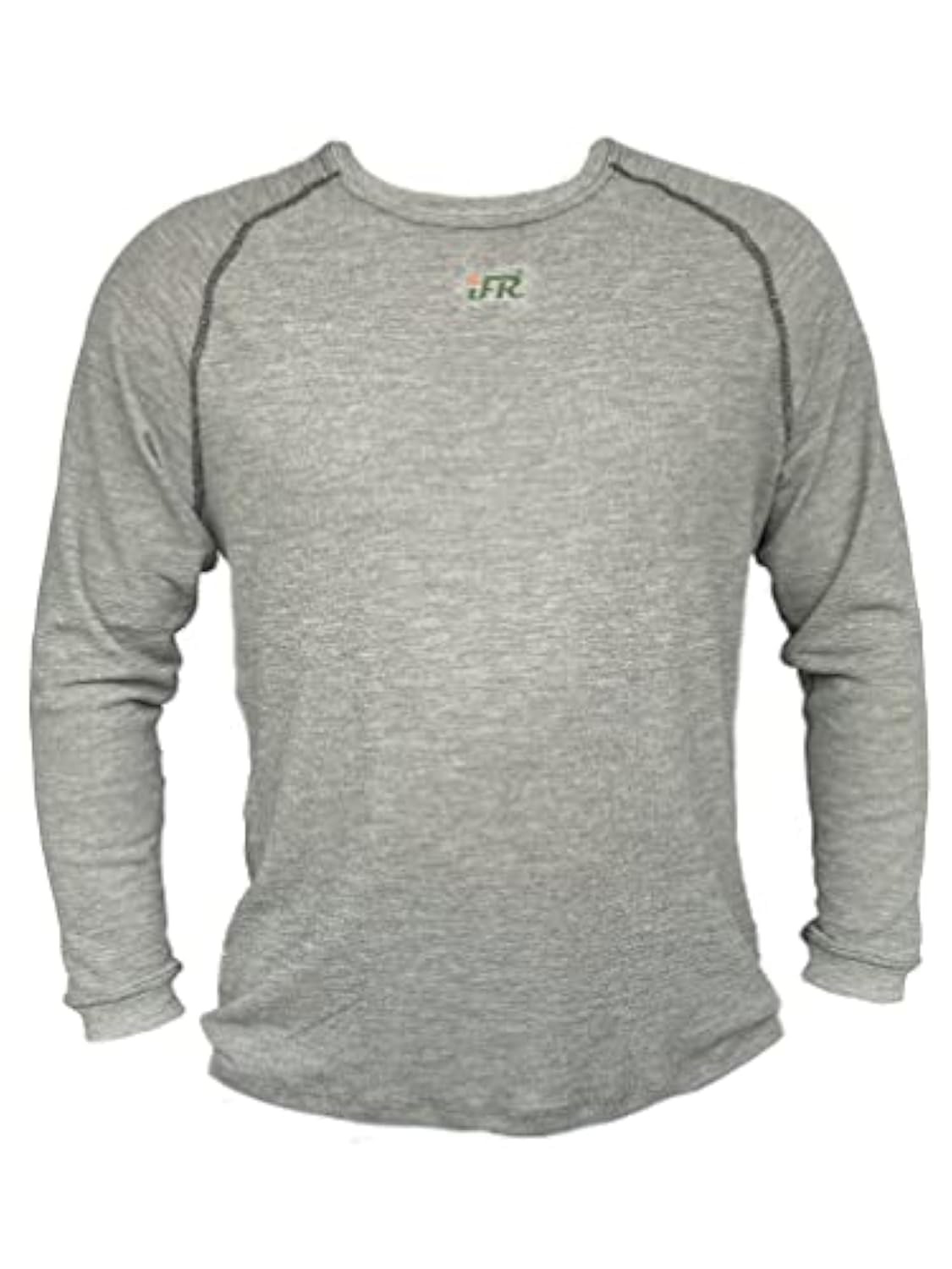 iFR - Maglietta da uomo resistente alla fiamma, a nido d'ape, doppio, traspirante, elasticizzata, a maniche lunghe, FR