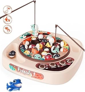 Interactive Fishing Game With Educational Music , Set Of 27 Pieces