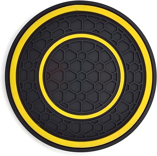 Miniatura 14 de Auprite Portavasos para automóvil, paquete de 2 posavasos universales antideslizantes para automóvil, accesorios para el interior del automóvil