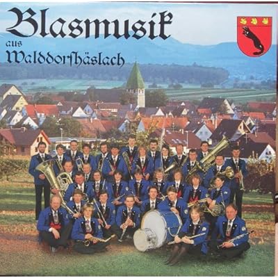 MUSIKVEREIN WALDDORF / Leitung: Simon Kaden / Blasmusik aus Walddorfh&auml;slach / tonstudio bauer LUDWIGSBURG # 68044/ 1987 / Bildh&uuml;lle / Schweizer Pressung / 12" Vinyl Langspiel Schallplatte /