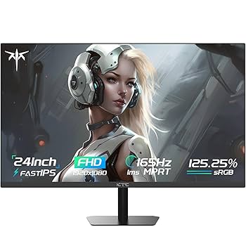 Amazon.com: KTC 24 Inch Gaming Monitor FHD 1080P Fast IPS