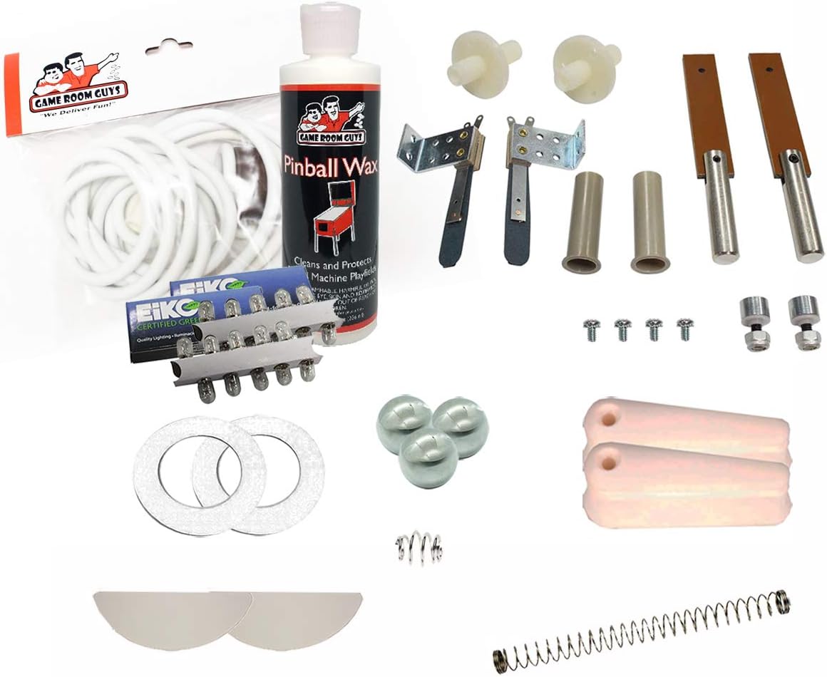 Game Room Guys 1971 Gottlieb Dimension Pinball White Premium Maintenance Kit